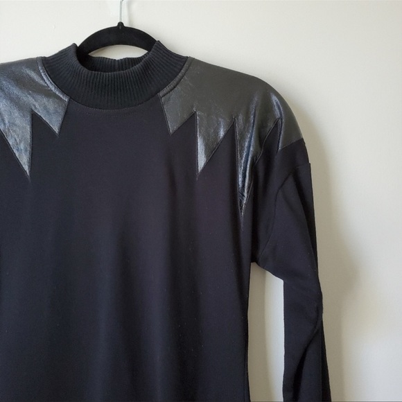 𝅺VINTAGE mod lightning bolt dress sz XS/S All That Jazz clowncore VTG mini - Picture 4 of 15